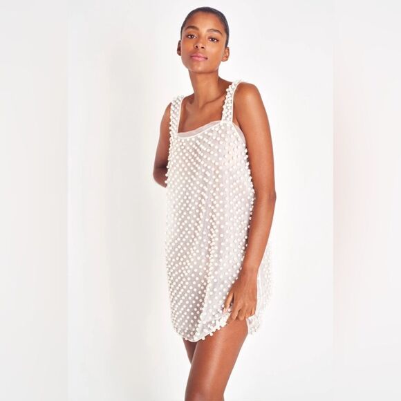 LoveShackFancy Dresses & Skirts - LoveShackFancy Kayana Pearl Mini Dress